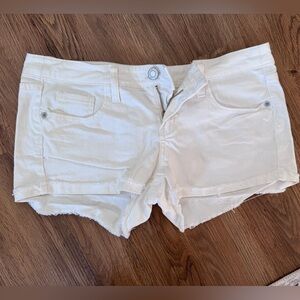Mossimo white Jean short shorts